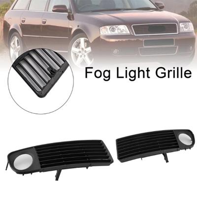 1pair 4B0807681S 4B0807682S Front Lower Bumper Fog Light Cover Grille