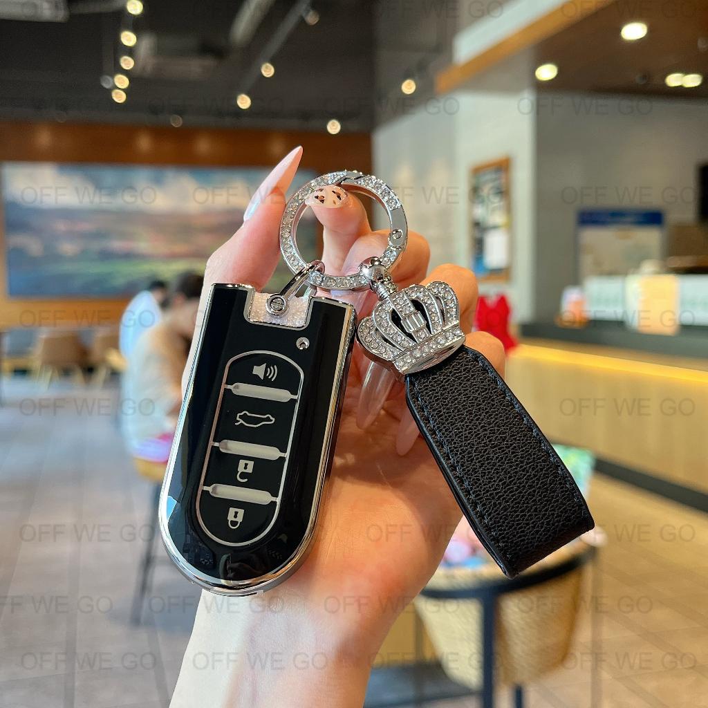 OFF WE GO TPU Car Key For Perodua Myvi Gen3/Bezza/Axia/Aruz Car Key Fob Cover Case with Keychain