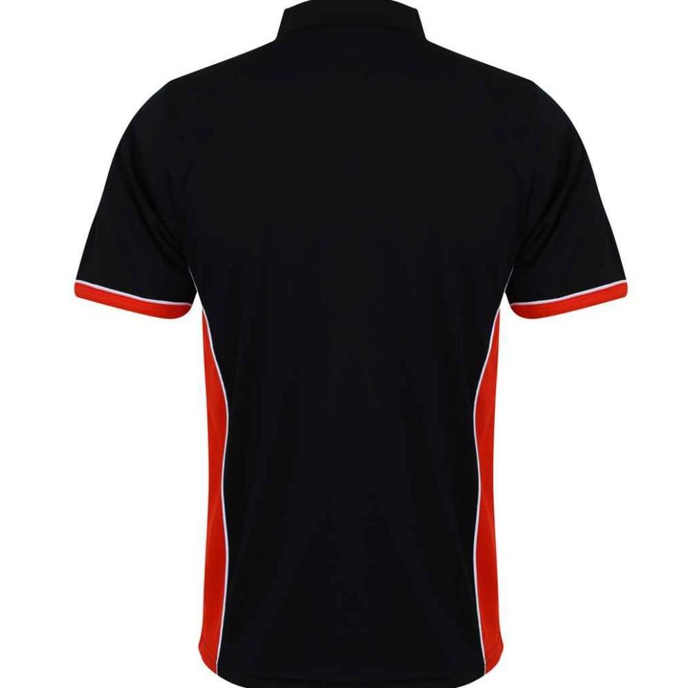 Finden & Hales Mens Panel Polo Shirt