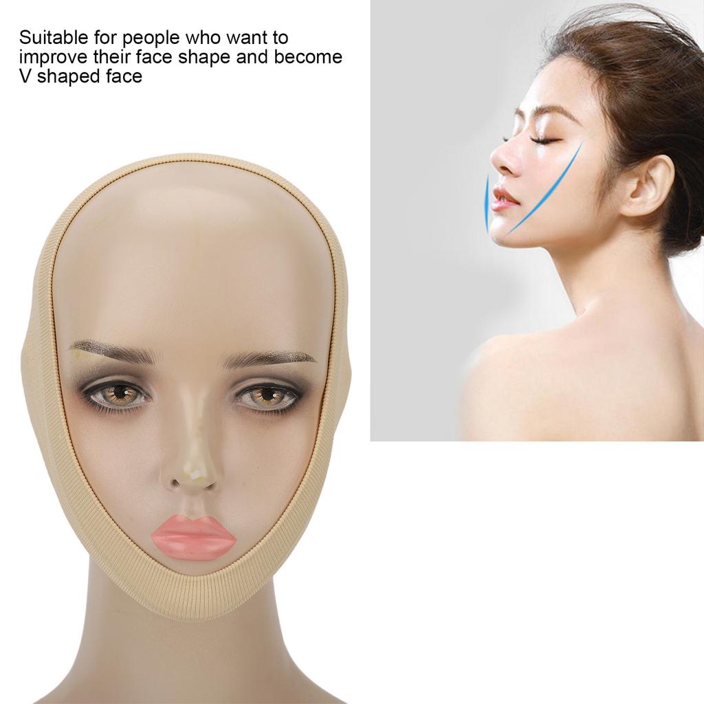Face Strap Slimming V Shaped Lifting Belt Reduce Double Chin Breathable Face Slimming Belt