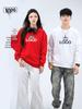Customized Heavyweight Cotton Hoodie with Embroidered Logo - Men's Loose Fit, Round Neck, Regular Shoulder Style.