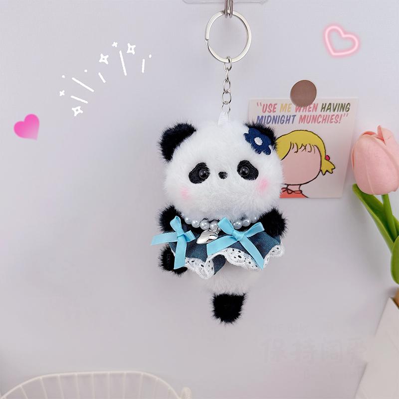 

Милый брелок-подвеска в виде енота-балера, креативный плюшевый кулон в виде танцующего медведя и кролика, кулон в виде школьного ранца