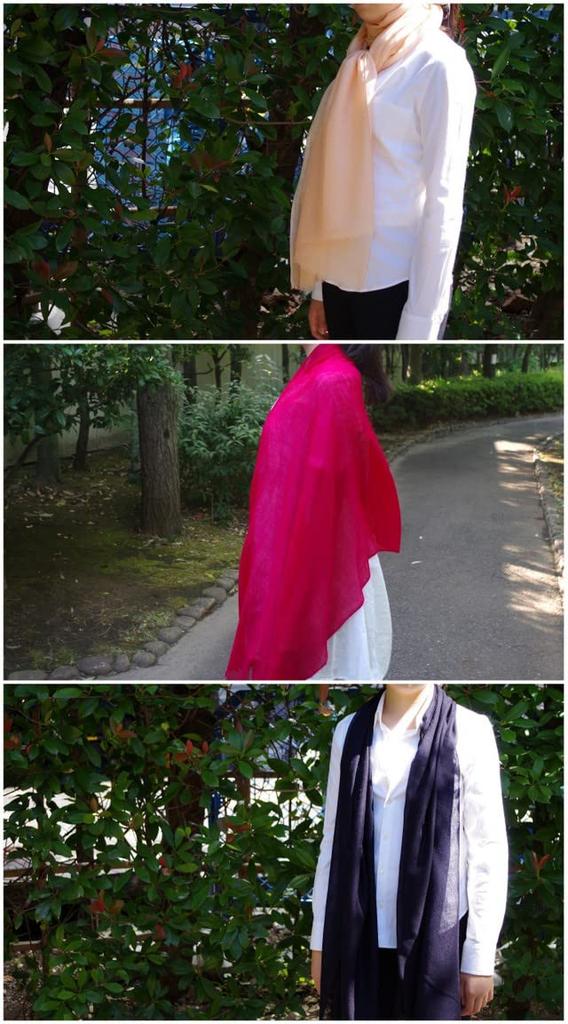 Silk and Wool Shawl with a Thin Gauze Perfect for and All Over the Perfect for Celebrating and 88th Large, Cashmere-like Finish. Spring, Summer, Fall,