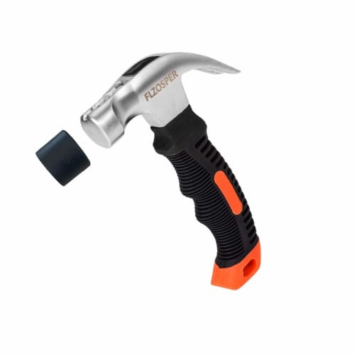 Mini Claw Hammer, Nail Hammer, Multi-Function Tool, Woodworking Hammer, Short Handle Hammer, TPR Handle, Home Use