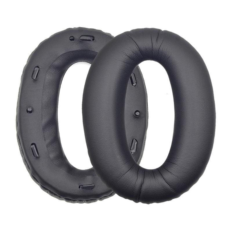 Soft Ear Pad for WH1000XM2/MDR1000X Earpads Extended Comfort Ear Cushions Ideal for Commuters Music Enthusiasts чёрный