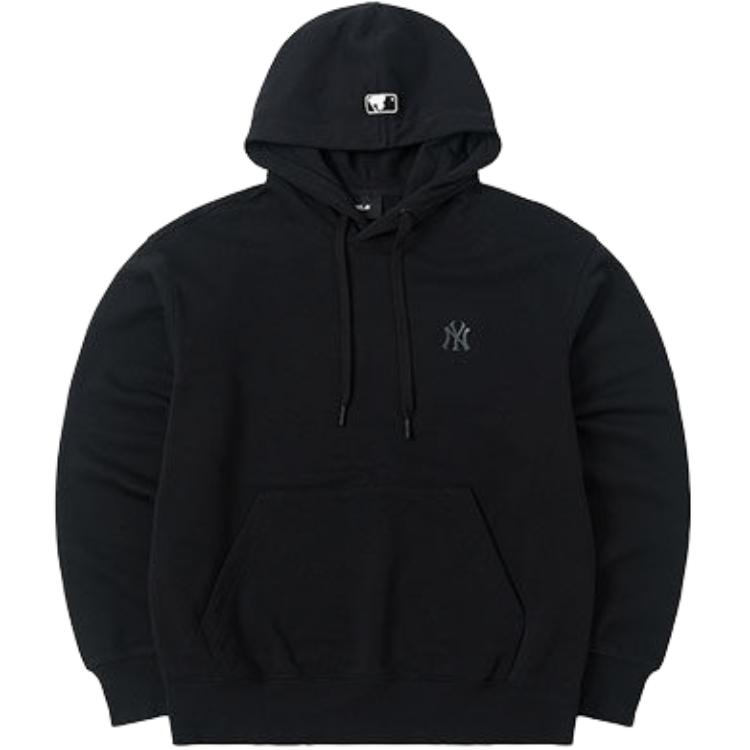 MLB 25FW New York Yankees Simple Casual Hoodie Unisex hoodies 3AHDB0161-50BKS-1.101