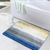 Cartoon Imitation Cashmere Bathroom Floor Mat, Entry And Exit Door Mats, Water-Absorbing Carpet For Bedroom, Home Decor