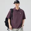 Men's Summer New Loose Short-sleeved POLO Shirt Men's Lapel Thin Short T-top