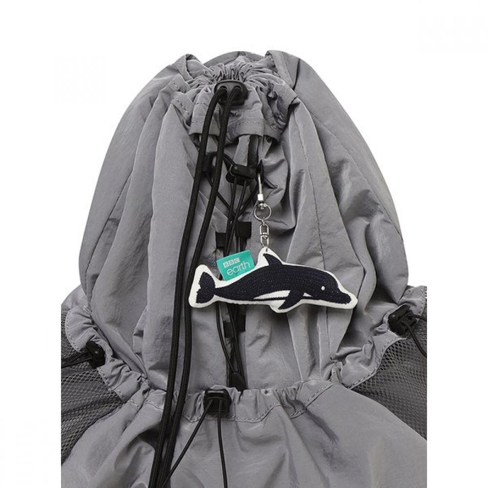 BBC EARTH String Convertible Backpack  Light Grey  24ss