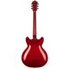 GROTE Full Scale Electric Guitar Semi-Hollow Body Guitar Bone Nut (Red)
