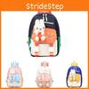 Cute 2024 Trendy Cartoon Kids Backpack Fashionable Nylon Design For Boys And Girls With Print Animal