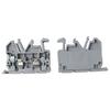 10pcs 6.3A Fuse Holder 500V Terminal Block Durable DIN Rail Mount
