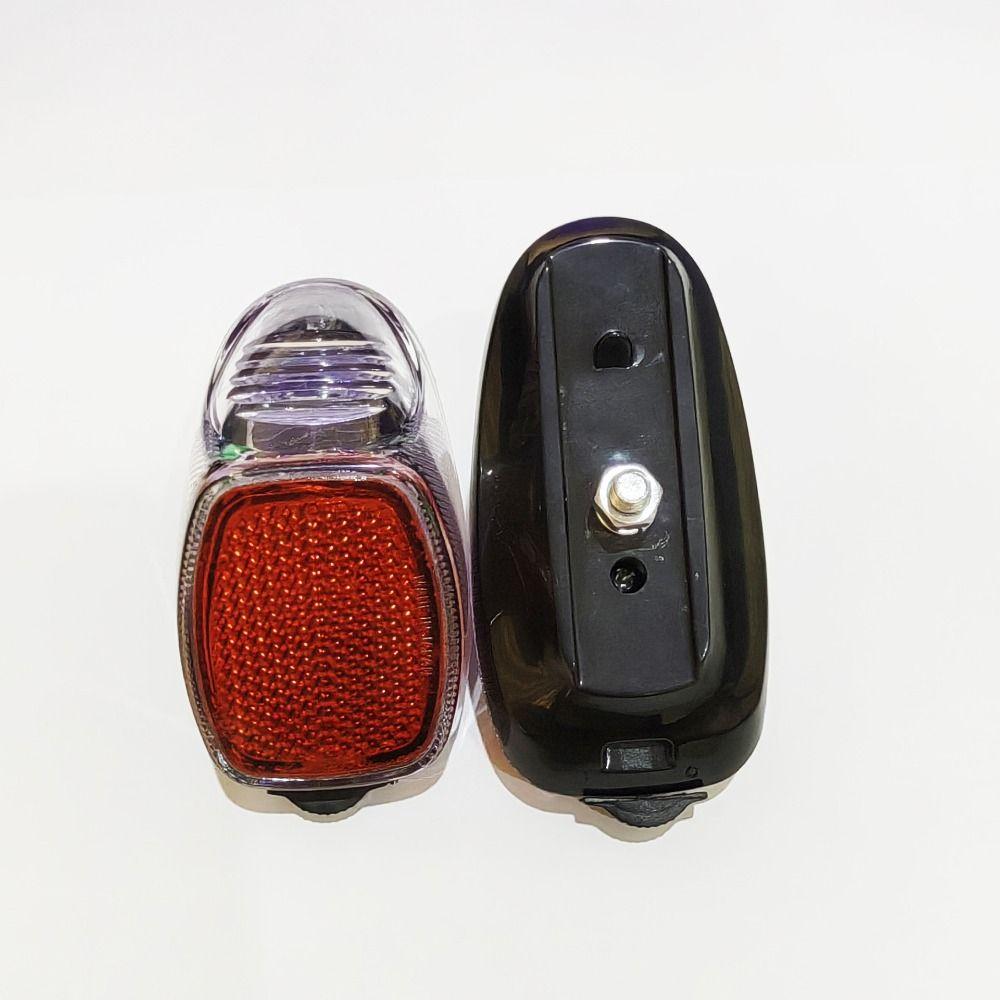 82*42mm Red Lamp Solar Power/Battery Power Mini MTB Blck Accessory Solar Energy Bicycle Taillight