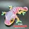 Stampa 3D Figure Camaleonte Articolazioni Mobili Giocattolo Fidget Modello Animale Cartone Animato Giocattoli Ornamento da Scrivania Giocattolo Per Bambini Adulti Regalo di Compleanno per Bambini Festa