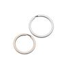 10Pcs/Pack 25/28/30/32mm Clasps Connectors Keychain Chain Loop Split Key Ring Stainless Steel