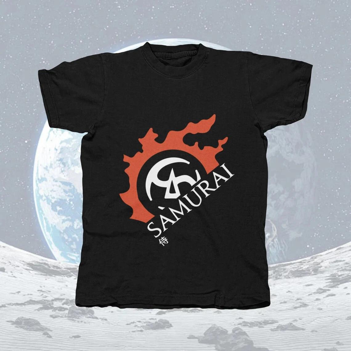 

Samurai - For Warriors of Light & Darkness FFXIV MMORPG Job T-Shirt S