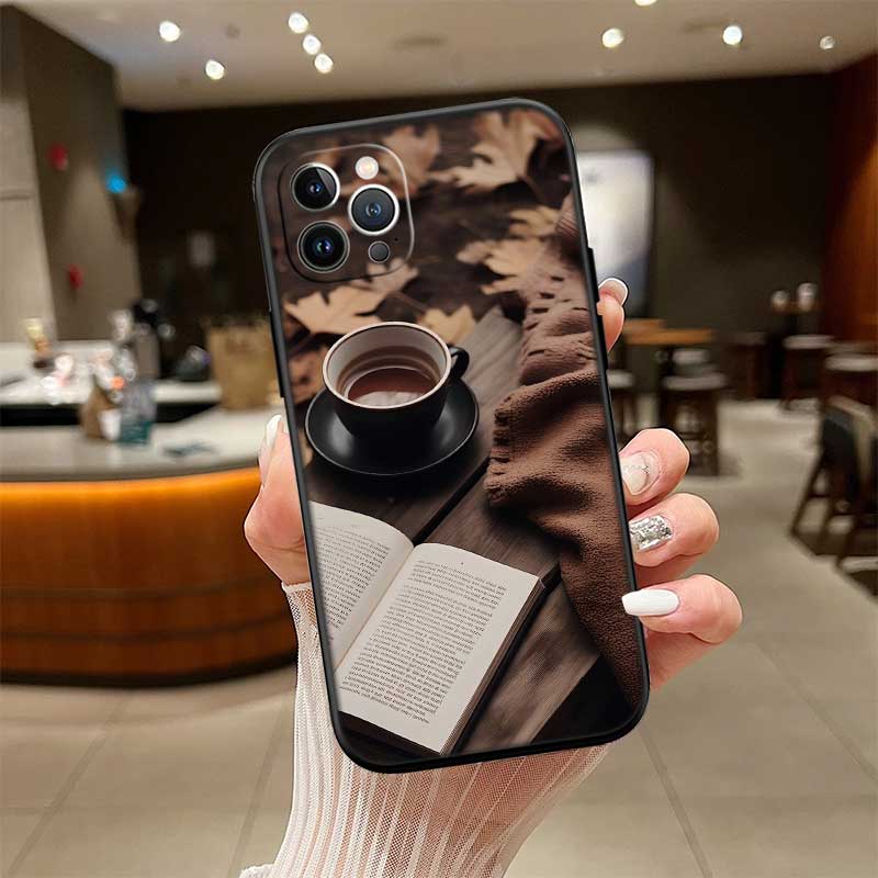 NH16 Coffee Time New High-End Shell Phone Case for OPPO A3 Pro A72 A74 A76 A77 A77S A78 A79 A94 A95 A18 A40M A58