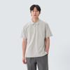 Sorona Short-Sleeve Polo T-shirt Ice Gray (S25MMFPS04)