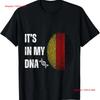 Proud gerUnisexy It S In My DNA gerUnisex Heritage Flag T Shirt Vintage Washed Versatile Casual Homme Breathable