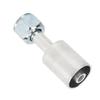 10 Pcs 1 2in Straight Air Conditioning Beadlock Aluminium AC Splicer Hose Fitting for Car Truck Engineering Vehicles