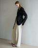 Nutopeu Beige Cotton Pants_Beige
