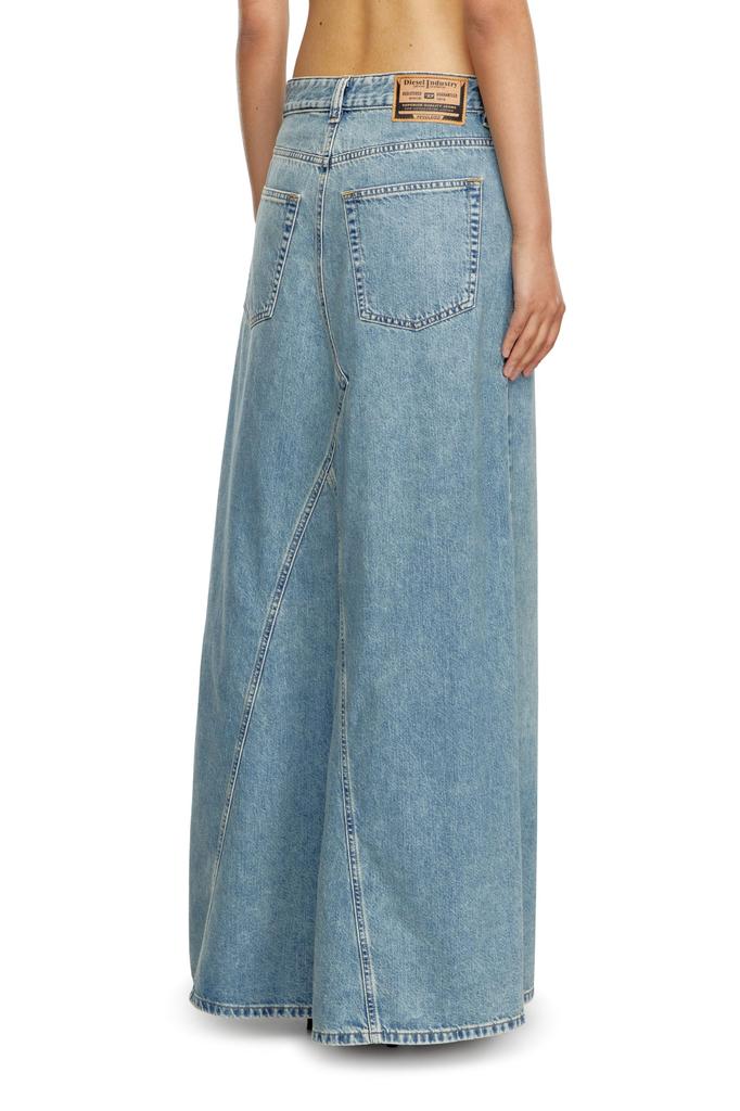 Denim Long Skirt A17537R68AI 01 Indigo Blue 23 [Diesel] Women's DE-PAGO-XR68AI