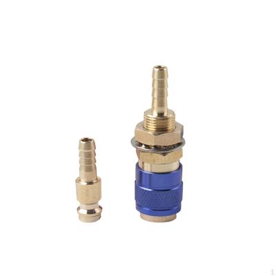 Brass Water Cooled Quick Connector for Mig TIG Accessories Wear Resistance Replace Portable Spare