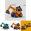 Childrens Inertia Excavator Dump Truck Toy For Developmental Play And Handeye Coordination