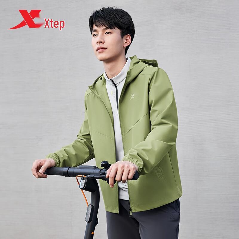 

Мужская водоотталкивающая куртка-ветровка для активного отдыха Xtep 2XL