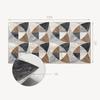 Dekoracyjny Panel Winylowy Na Ścianę Z Nadrukiem 100X50 Cm Geometryczny Wzór Kafli