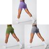 Seamless Peach Hip Yoga Shorts For Women With Breathable Fabric For Gym And Running Exercises