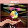 Vibrant Led Lighting Rc Flying Ball Drone Helicopter Toy For Kids With Infrared Sensors