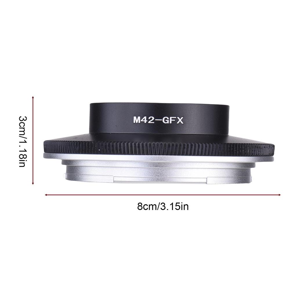 Lens mount adapter for M42 SLR Fuji GFX series lens camera manual focus converter control ring lenses, G-mount converter,