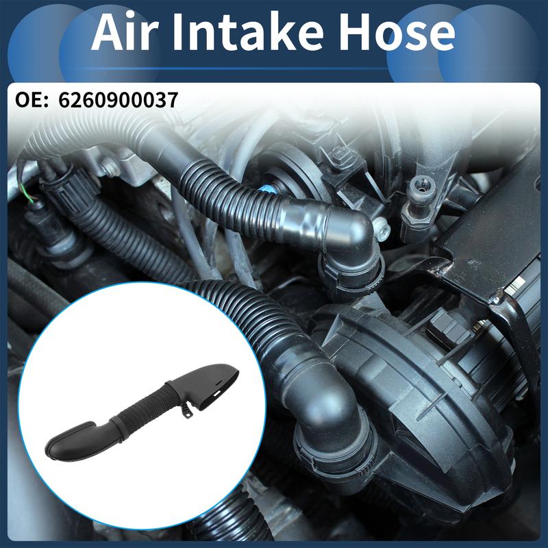 X Autohaux Engine Air Intake Hose for Mercedes Benz Air Cleaner Intake Hose No.6260900037