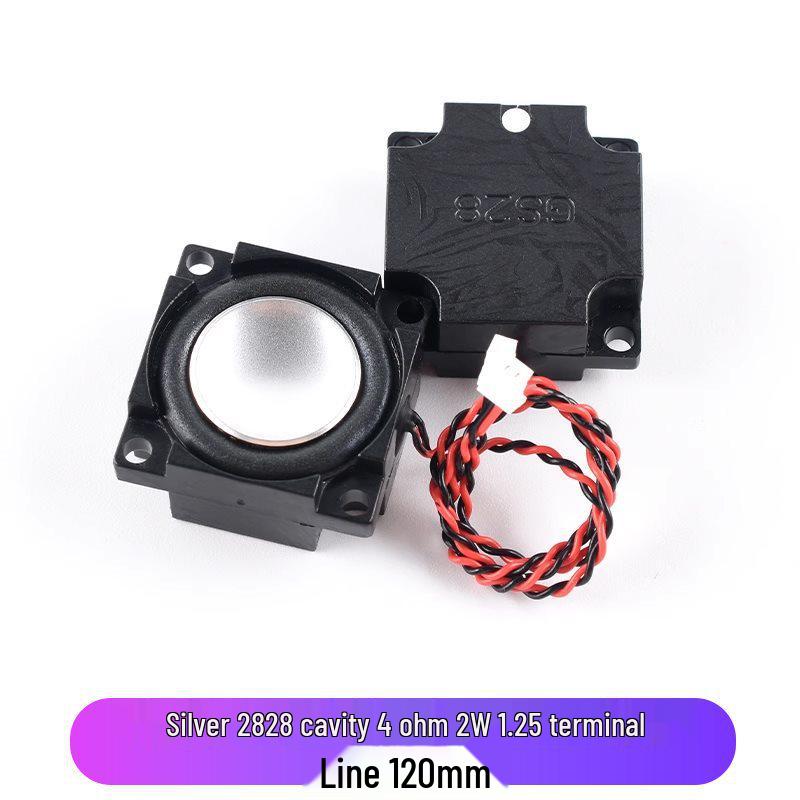 2828 Small 4 Ohm 2/3W Full-Range Bass Speaker for Home or Table Heating