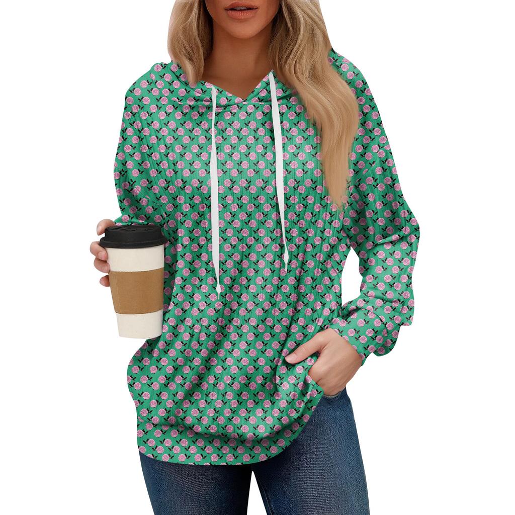 Dámské mikiny Oversized Zimní Roztomilé Mikiny Pulovr Trendy Podzimní Oblečení