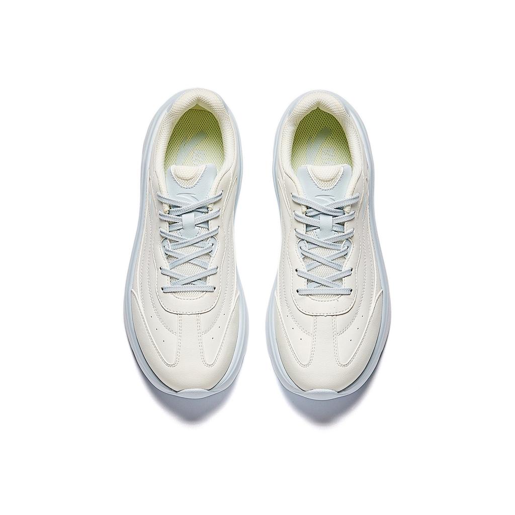 Anta Wave Versatile Fashion Thick Sole Height Increasing Water Resistant Soft Bottom Comfortable Low Top Casual Shoes Women Casual Shoes 922548887-3