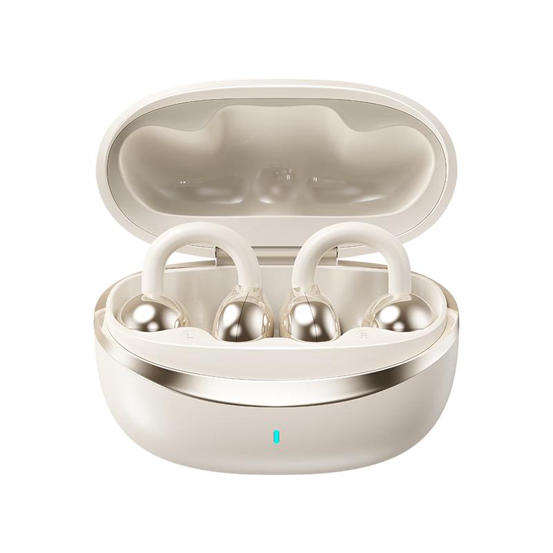 SANSUI Bone Conduction Concept Open-Ear Clip Bluetooth Sport Earbuds