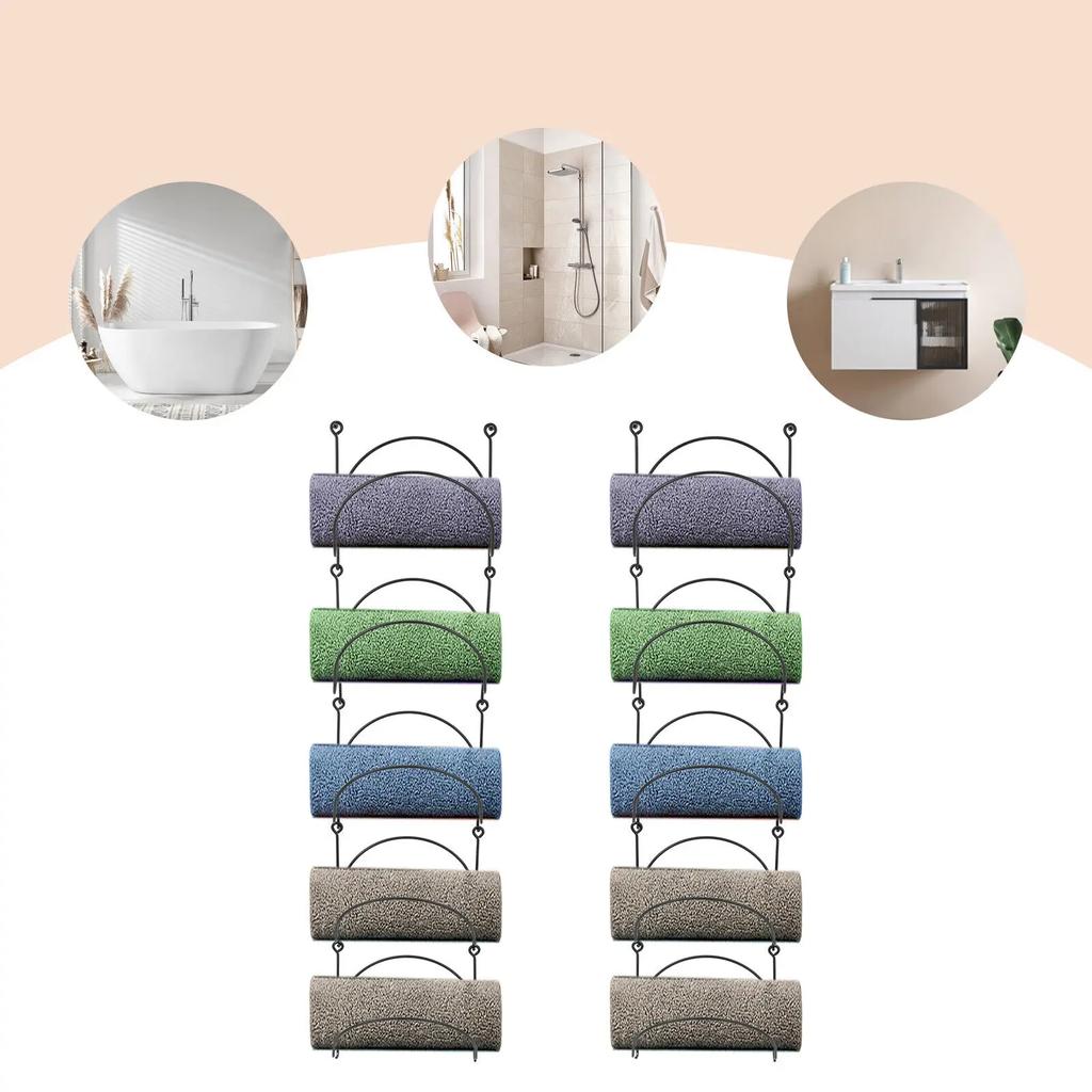 Wall Mount Wine Rack – Black Ironwork Shelf for Farmhouse Kitchen Storage & Decor