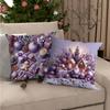 High-end Christmas Throw Pillowcase Core-free Polyester Bedside Cushion Sofa Cushion