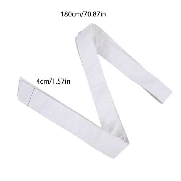 Women Obi Belt Solid Color PU Faux Leather Sash for Puffer Down Coat Overcoat