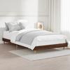 Vidaxl Bed Without Mattress, Brown Oak, 90X200 Cm