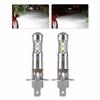 H1 Base Fog Driving Lights 6000K Super White LED Fog Light Kit LED Fog Light Bulbs For Car