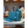 First layer TC cowhide Victoria 27cm bowling bag new leather large capacity tote bag portable shoulder bag