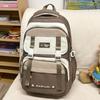 Children's Schoolbags Elementary School Girls Junior High School Color Combination High Value and Dirt Resistant Backpack