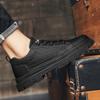 Spring Autumn 2025 Men's Work Shoes Design Platform Casual Shoes For Men Sneakers Wear-Resistant Comfortable Sports Shoes