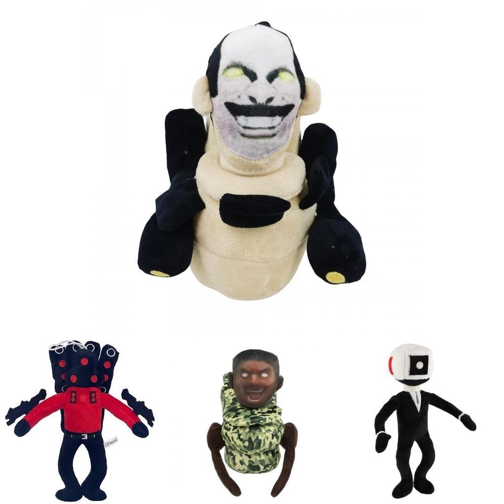 Skibidi Toilet Plush Funny Cute Plush Toy For All Ages Short Hair Fur