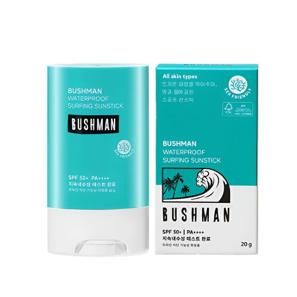 BUSHMAN Waterproof Surfing Sun Stick 20g - SPF50+ PA++++ Extreme Outdoor Sport UV Protector