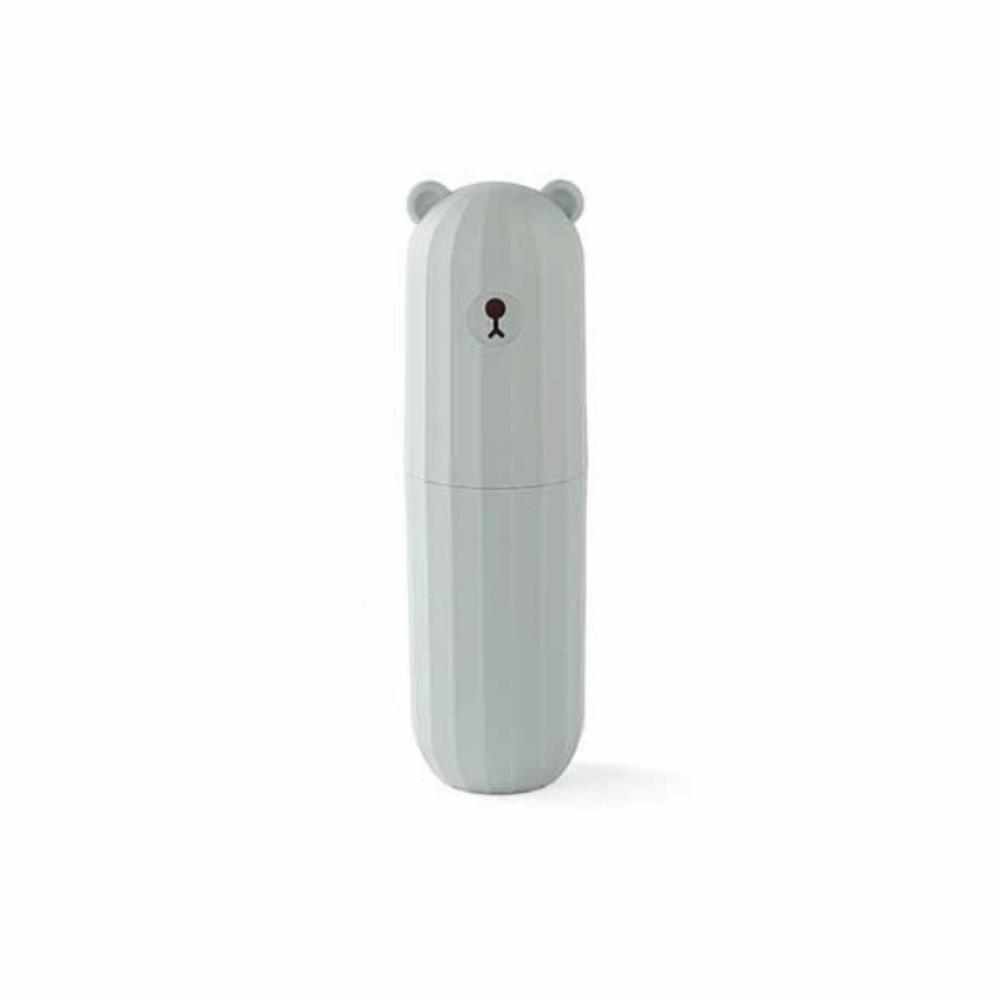Plastic Toothpaste Toothbrush Storage Box Large Capacity Toiletries Storage Cup  Travel синий