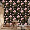 Roses wallpaper for living room and bedroom 50x1000